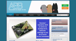Desktop Screenshot of briards-fr.com